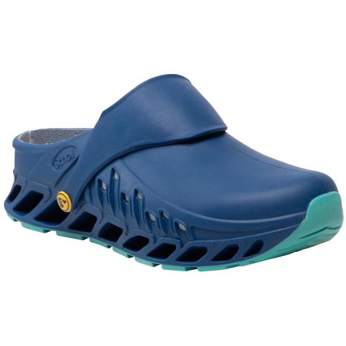 Scholl Shoes Evoflex F293781040 Ανδρικά Καλοκαιρινά Ανατομικά Παπούτσια, Χαρίζουν Σωστή Στάση & Φυσικό Χωρίς Πόνο Βάδισμα Navy Blue 1 Ζευγάρι - 40